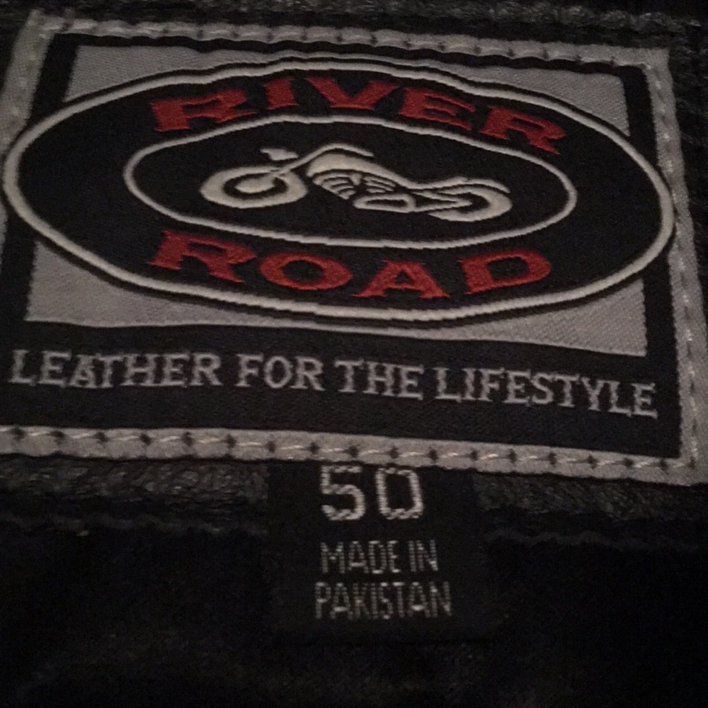 Leather armored jacket - Picture 4 of 8